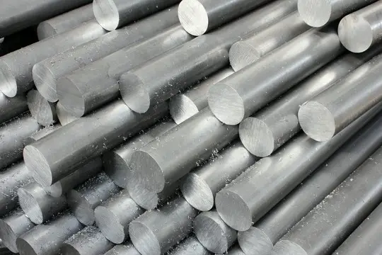 pręty z aluminium